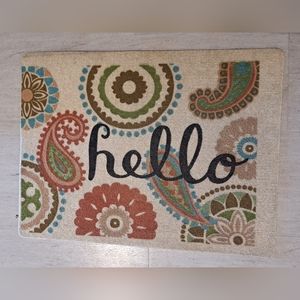 Thin Welcome Mat
